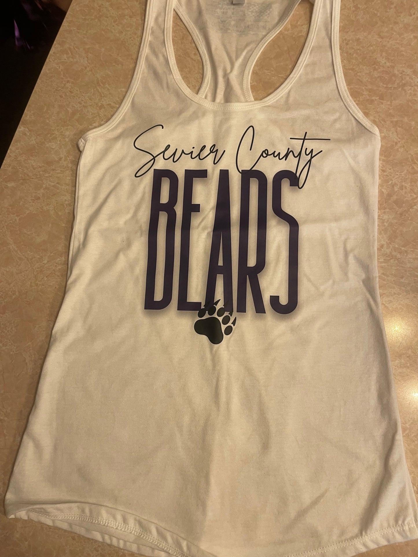 Bears Razorback Tank