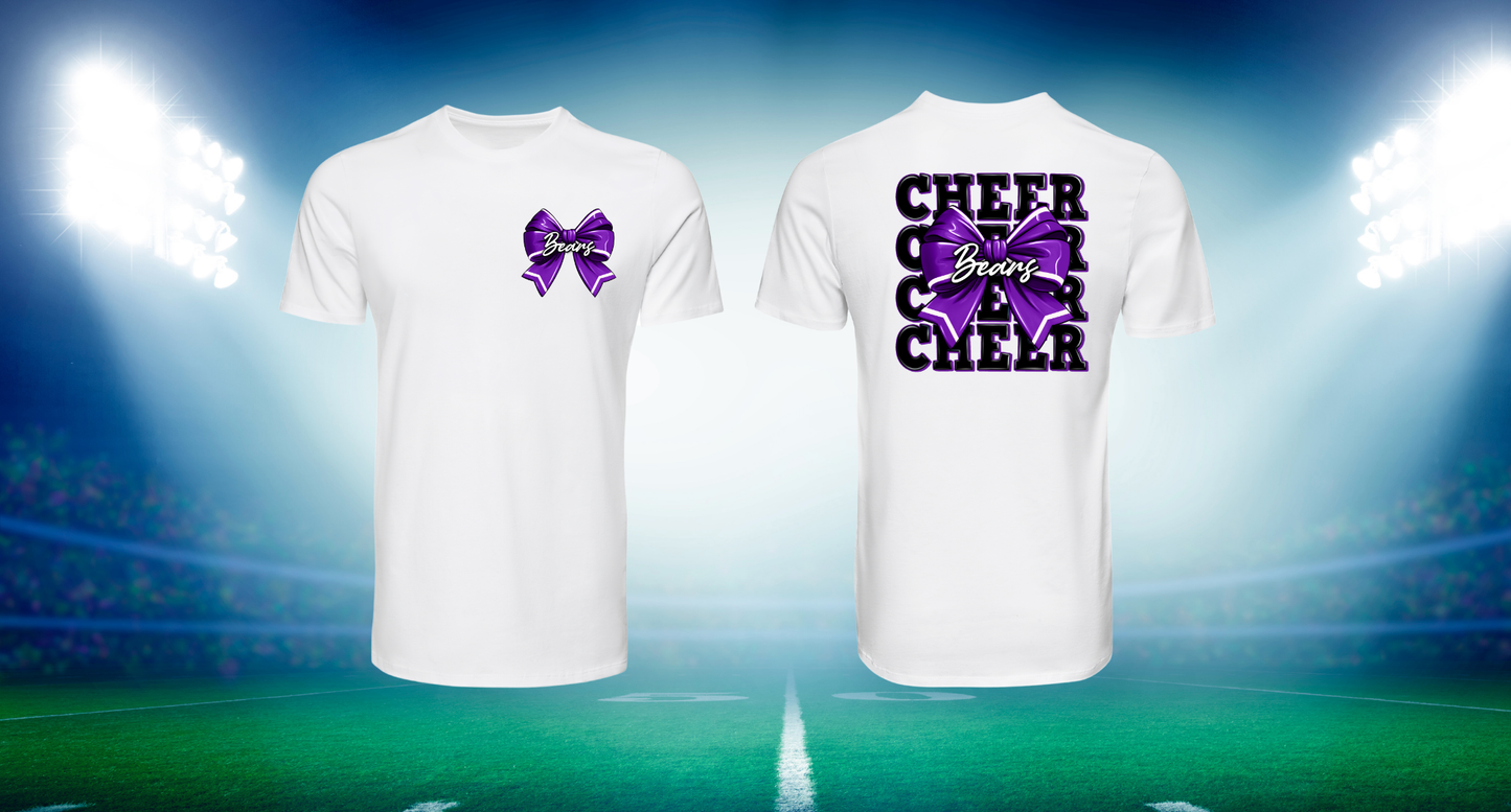 Bears Cheer Stacked T Shirt