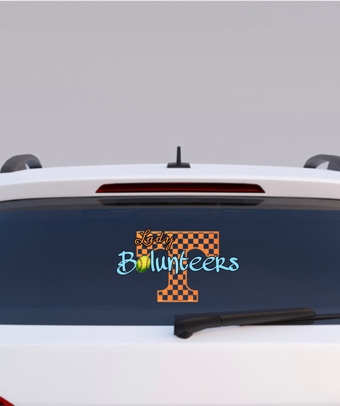 Lady Bolunteers Care Decal