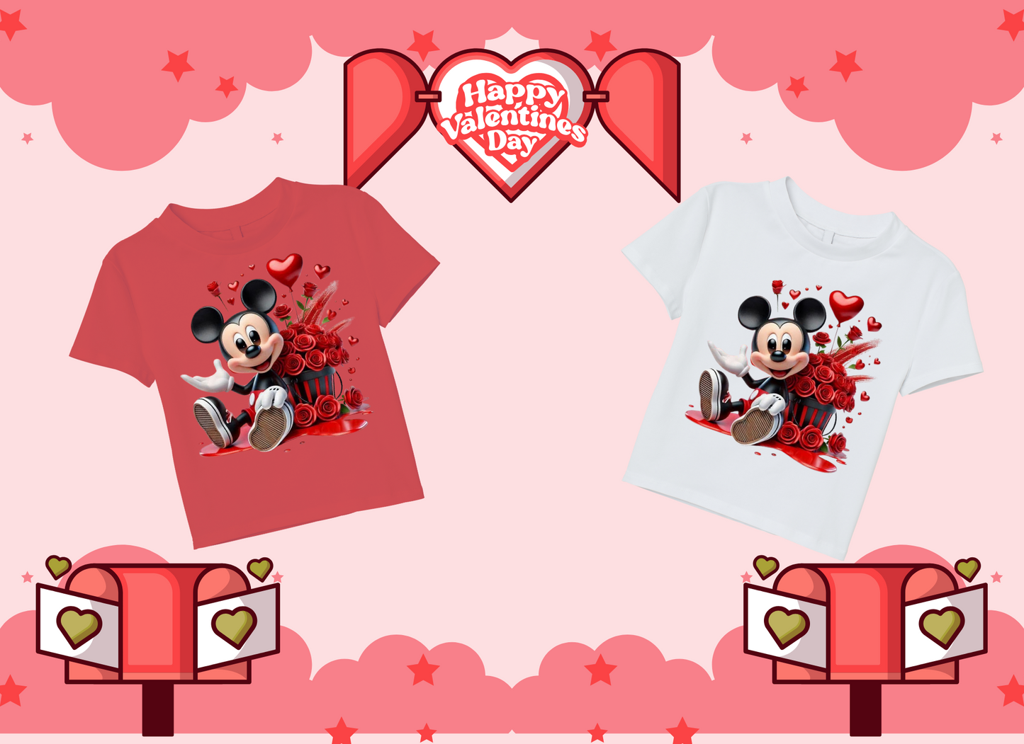 Mickey Valentine Tee