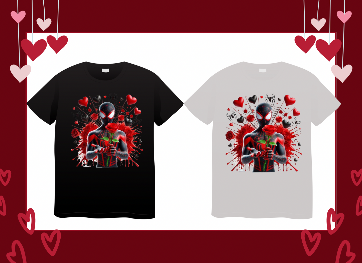 Spiderman Valentine Tee 1