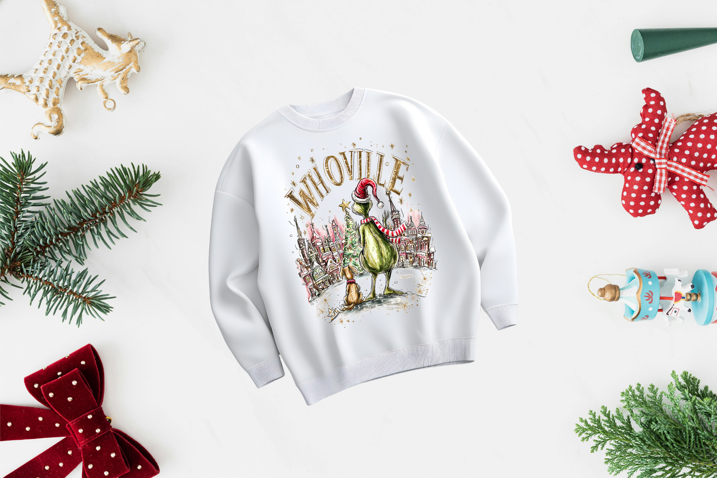 Max and Green Guy Sweatshirt