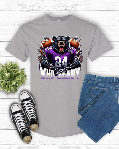 "Who Ready" Sevierville Bears Grasscutter T shirt 2