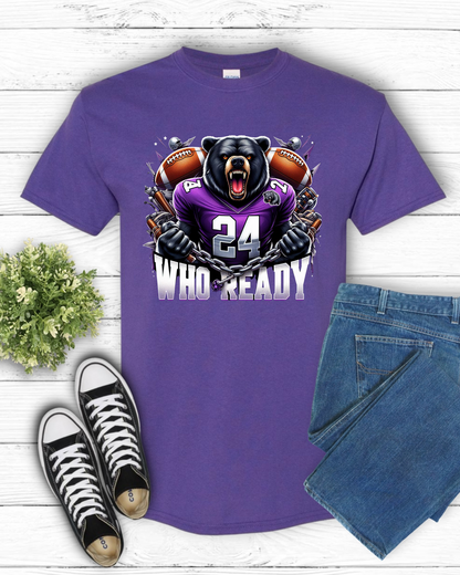 "Who Ready" Sevierville Bears Grasscutter T shirt 2