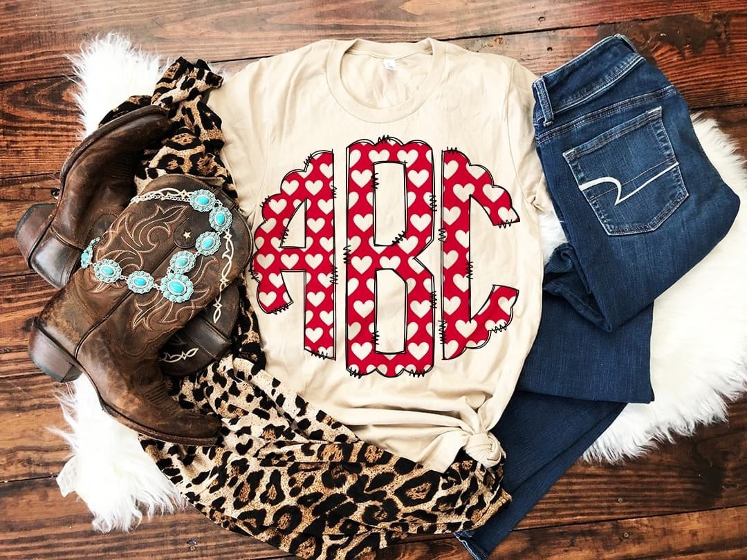 Valentine Monogram