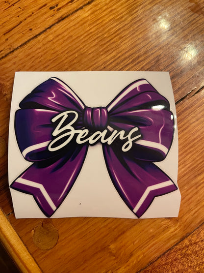 Bears Decals 3x5in