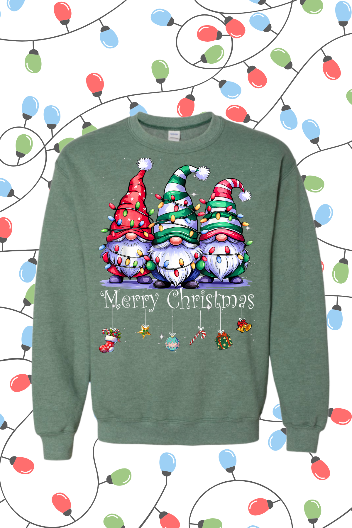 A Gnome's Christmas Sweatshirt