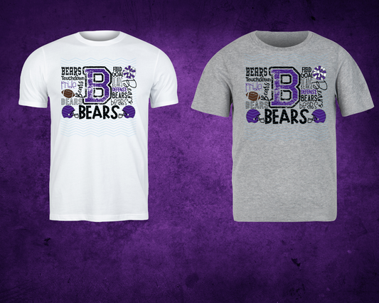Bears Subway Art Deco T Shirt