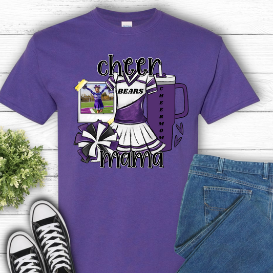 Cheer Mama Personalized T shirt