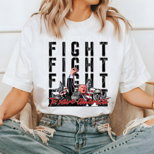 Fight,Fight,Fight Trump Shirt