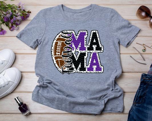 Football Mama T Shirt