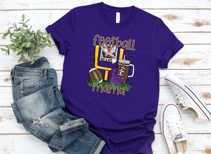 Football Mama Personalized T Shirt