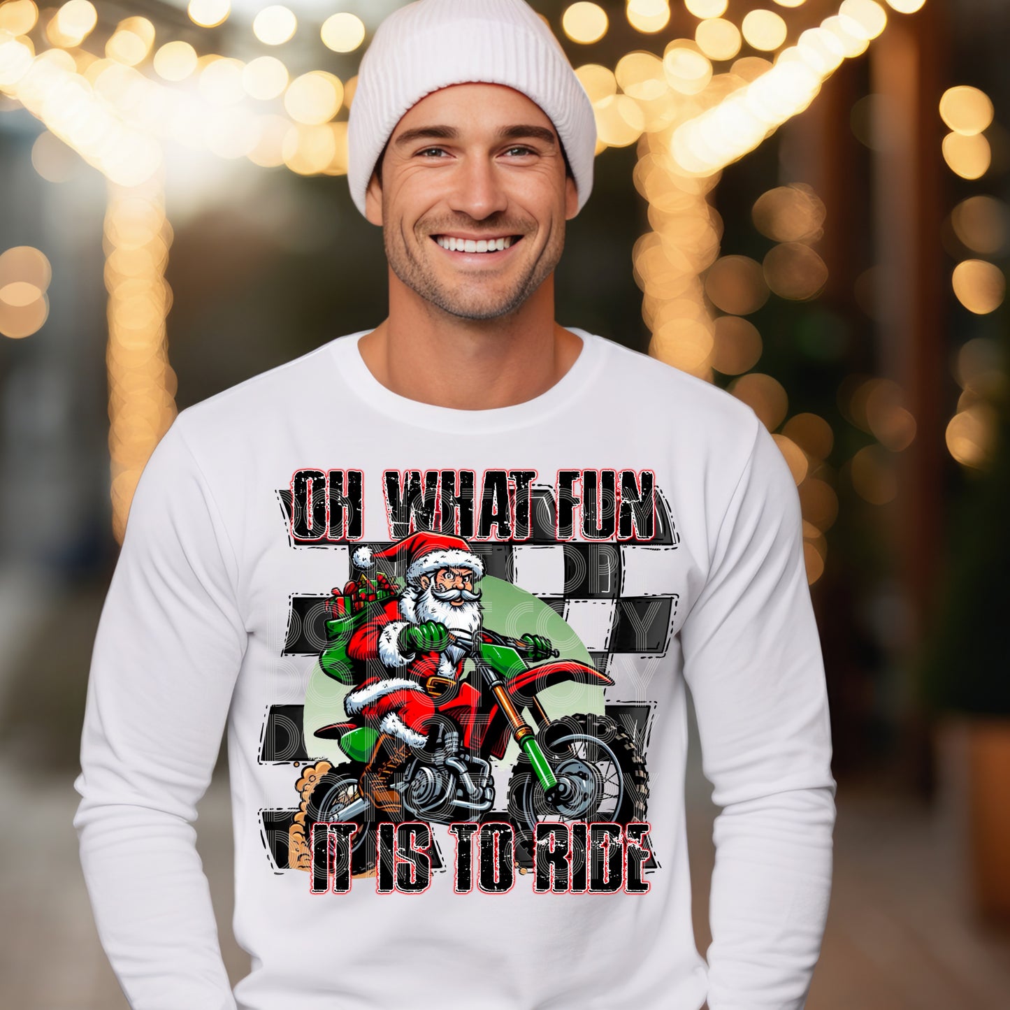 Oh What Fun it is to Ride Long Sleeve Tee