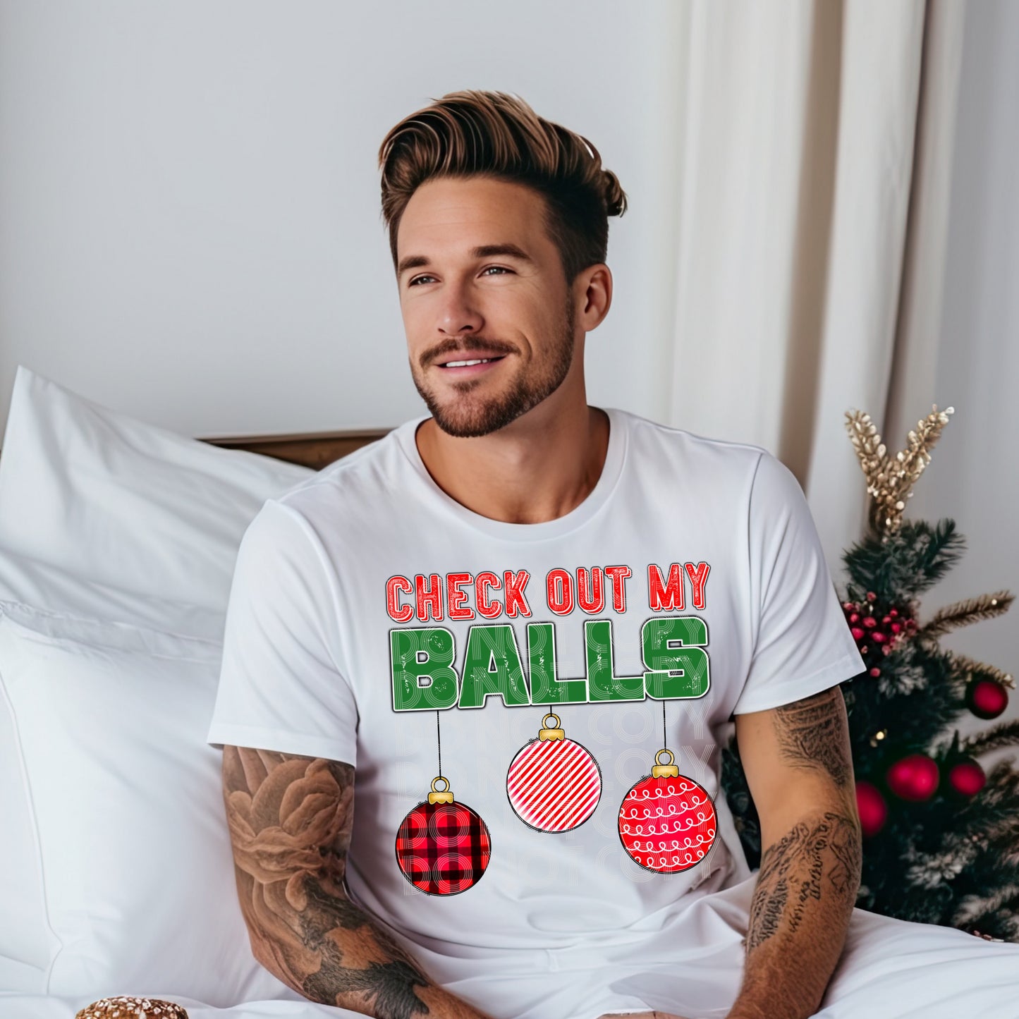 Check Out My Balls T shirt